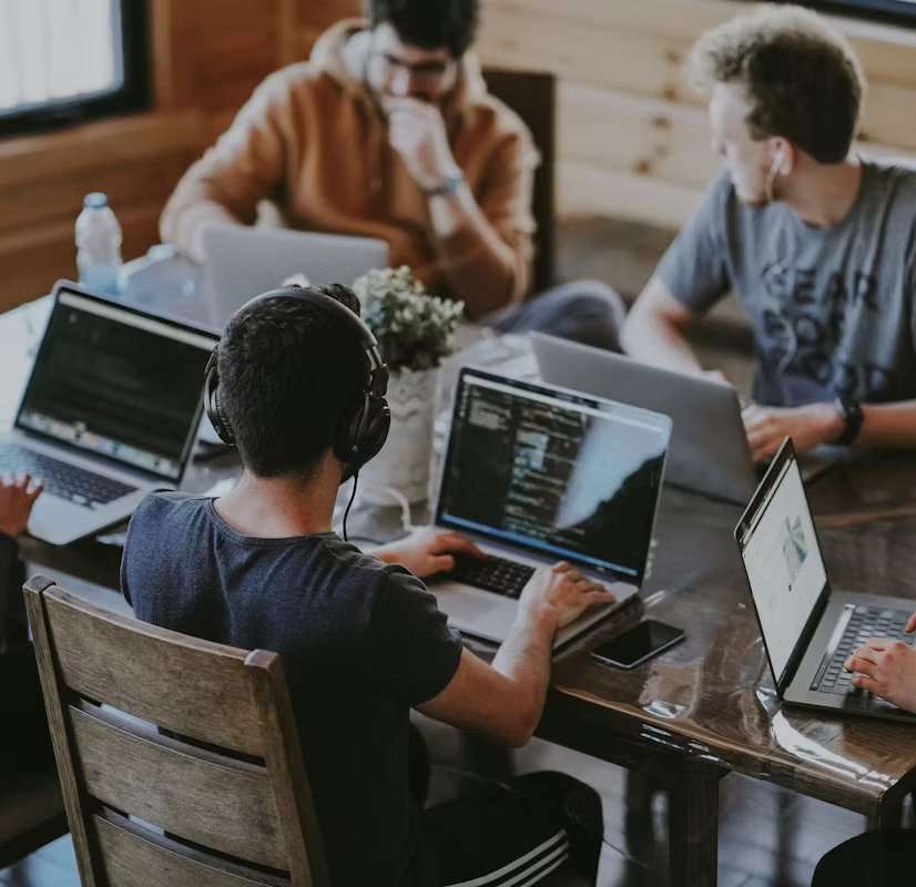Team working together